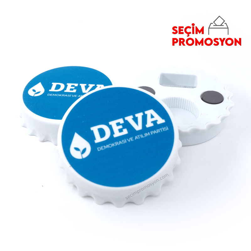 DEVA Partisi Yuvarlak Açacaklı Magnet