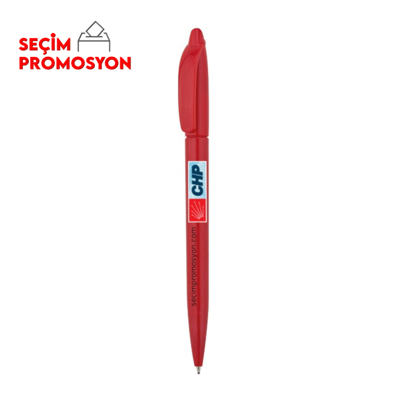 CHP Promosyon Plastik Tükenmez Kalem