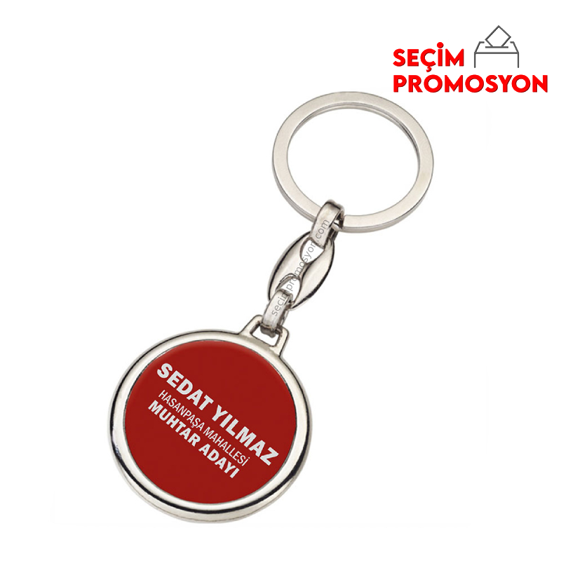 MUHTAR-8703 Muhtar Adayı Anahtarlık