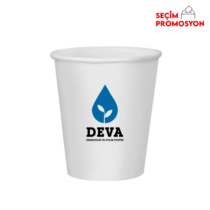 DEVA Partisi Promosyon Karton Bardak