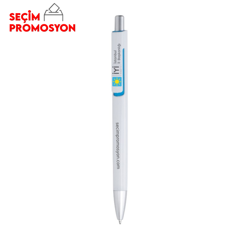 İYİ Parti Promosyon Plastik Tükenmez Kalem