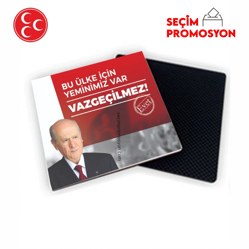 MHP Promosyon Bardak Altlığı