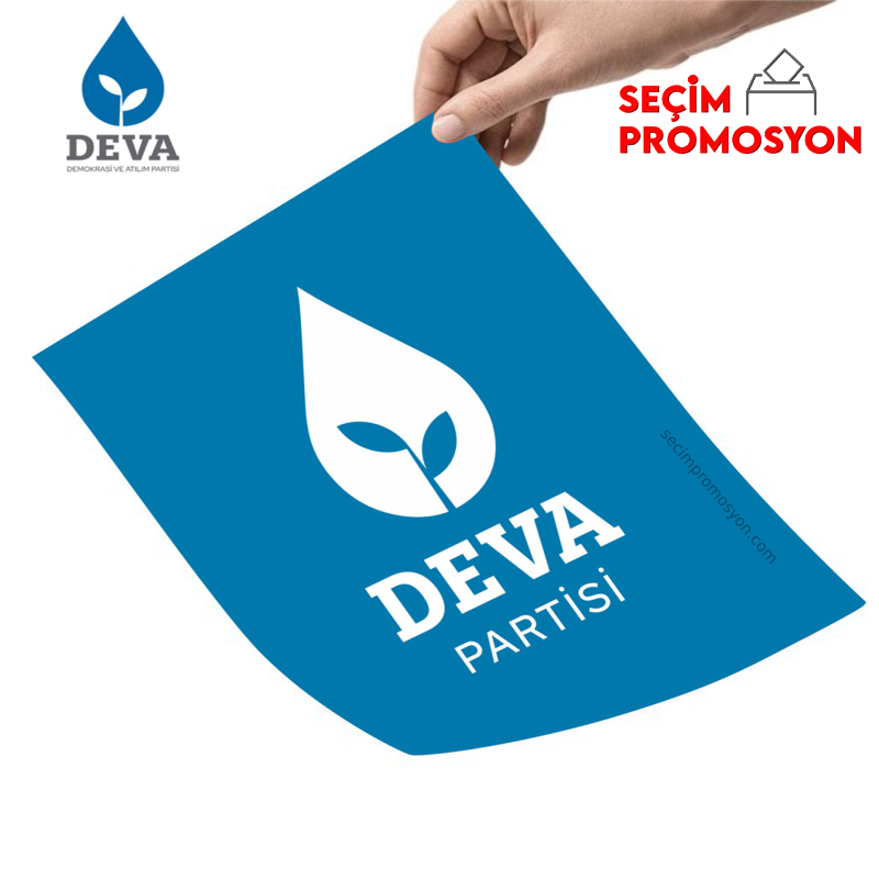 Deva Partisi Promosyon El Broşürü