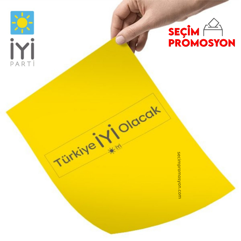İyi Parti  Promosyon El Broşürü