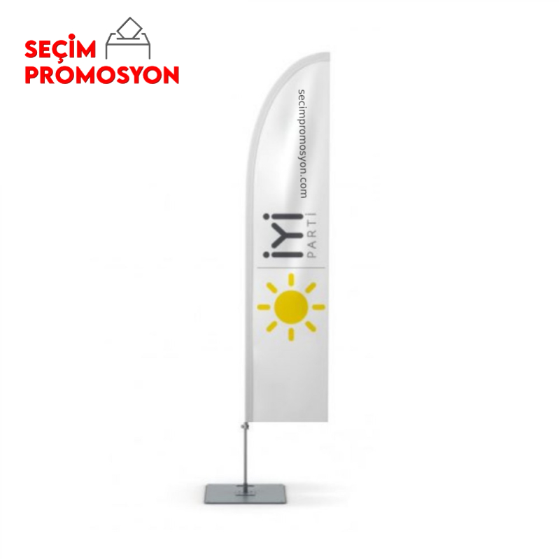 İyi Parti Promosyon Yelken Bayrak